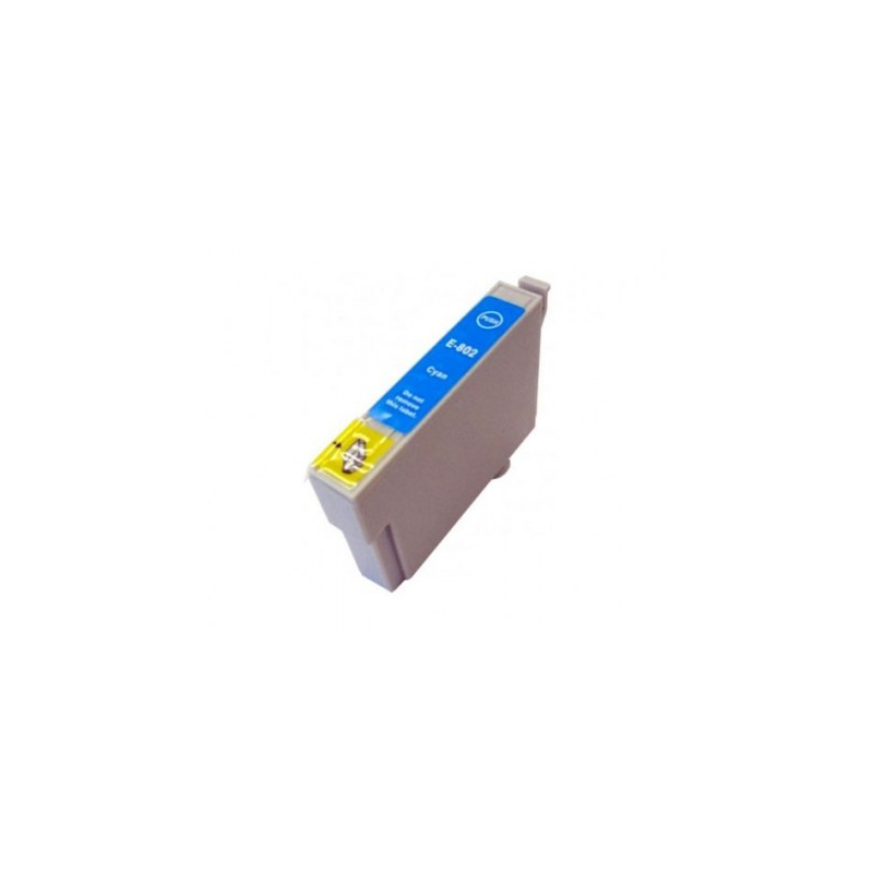 Tinteiro Compatível P/Epson T0802 Azul