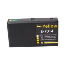 Tinteiro Compatível P/Epson T7014 Amarelo