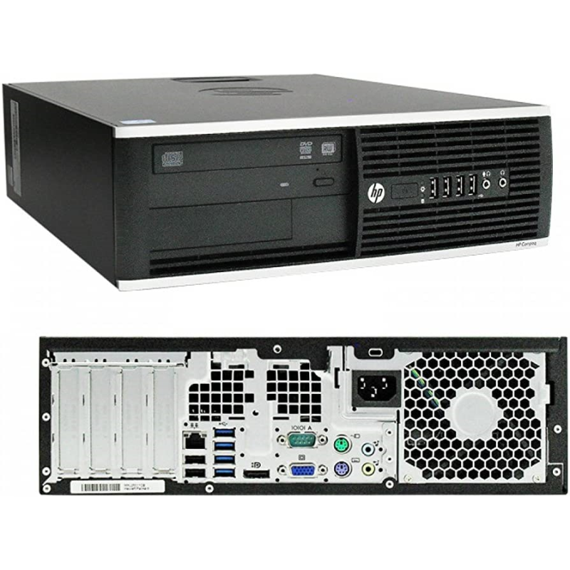 Computador HP 6200 SFF INTEL I3-2100/4GB/SSD 120GB/DVD/WIN10 PRO