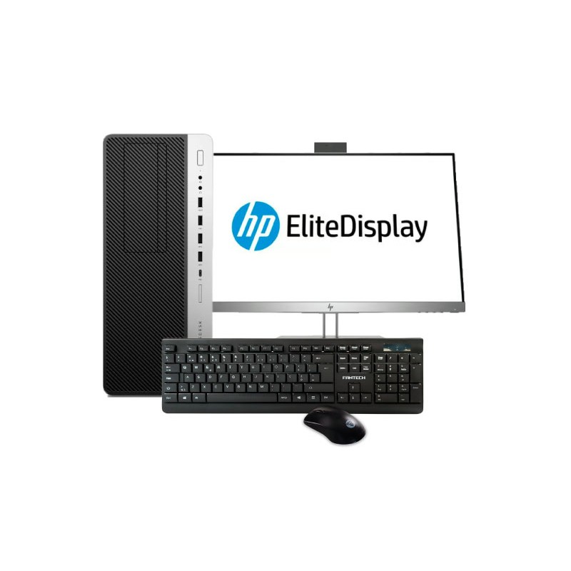 Computador HP 800 G3 + Monitor HP EliteDisplay E243 23,8" + Teclado e Rato