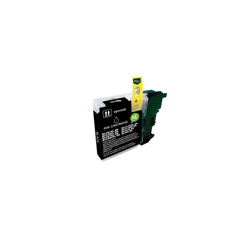 Tinteiro Compatível p/Brother LC980/985/1100 Preto  DCPJ125/ J264W/145C/ 165C/ 195C/ 365CN/ 6690CW/ MFCJ220/ 250/ J265W/ 290/ 25