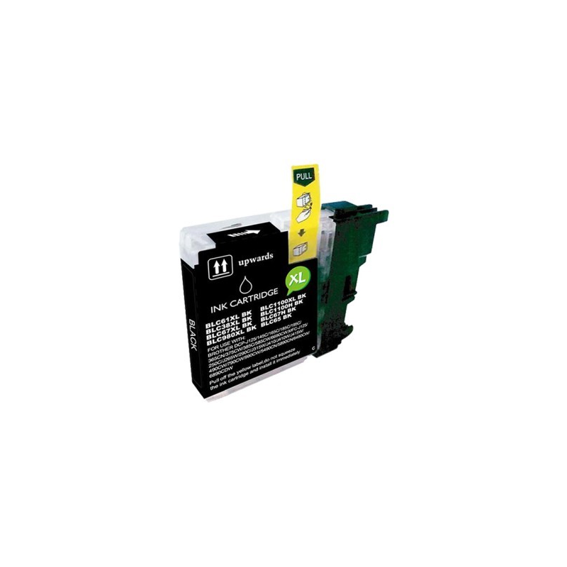 Tinteiro Compatível p/Brother LC985 Preto  DCPJ125/ J140W/ MFCJ265W/ MF CJ410/ MFCJ415W/ J315W/ J515 W/ J220