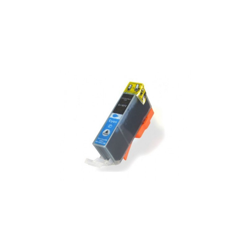 Tinteiro Compatível  p/Canon CLI521 Azul