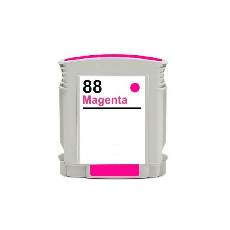 Tinteiro Compatível P/ HP Nº88 XL Magenta Alta Capacidade            Officejet K550/ K5400/ K8600/ L7480L/ L 7580/ L7680/ L7590