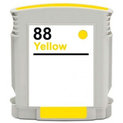 Tinteiro Compatível P/ HP Nº88 XL Amarelo Alta Capacidade