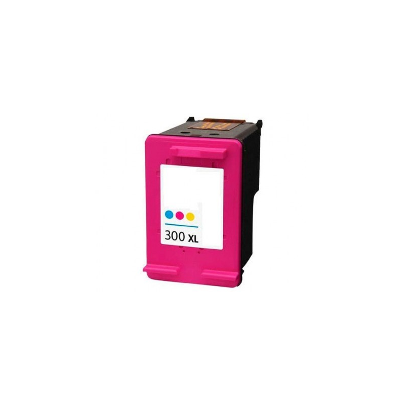 Tinteiro Compatível p/HP 300XL Cores                                 Deskjet F2420/ F2492/ D2560/ 2660/ 55 60/ F4280/ 2480/ 4580