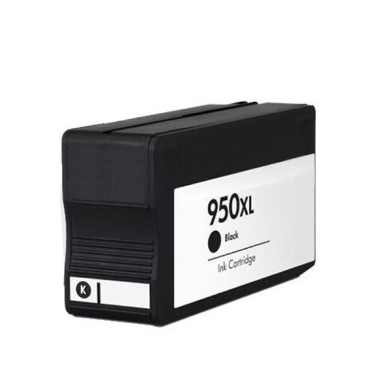 Tinteiro Compatível p/HP 950XL Preto           Officejet Pro 8100/ 8600/ 251dw/ 276dw