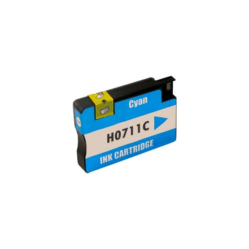 Tinteiro Compatível p/HP 711 Azul Designjet T120/ / T125 / / T520 T530  / T525